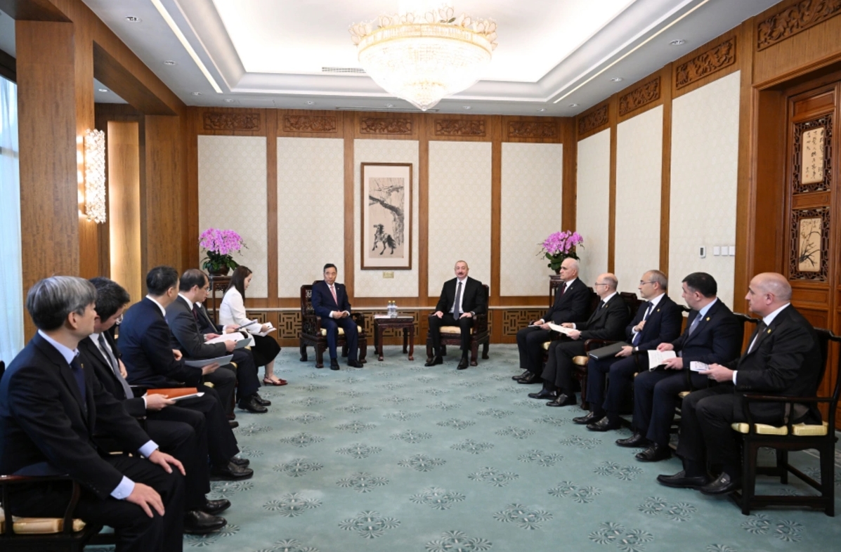 Ильхам Алиев встретился в Пекине с главой компании China Energy Engineering Corporation Limited
 